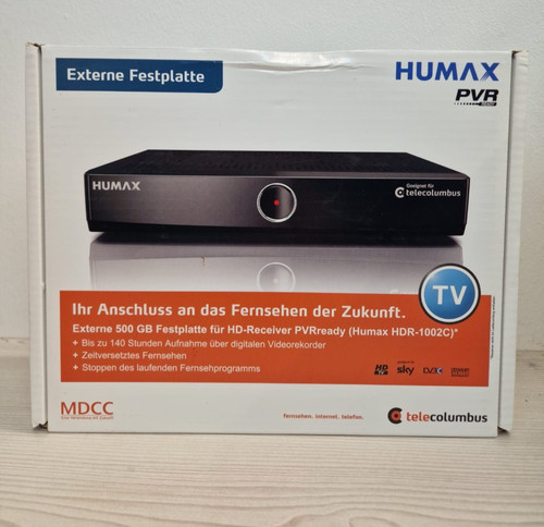Humax externe festplatte als - -,