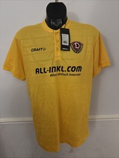 Dynamo Dresden Home Fußballtrikot 2018 - 2019 Trikot Craft Neu mit Etikett Größe L Large