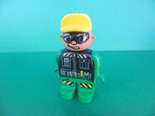 Lego Duplo Figur Mann Bauarbeiter Action Wheelers Radlader  (030123G1)