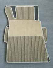 $$$ Rips Fußmatten für Mercedes Benz R107 SL W107 SL + champignon / creme + NEU