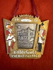 Köln Karnevalsorden Rote Funken 1956 Orden Karneval Fasching Nr. 4