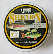 400 m Angelschnur 0,25 mm 5 kg Leine Angelsehne Fishing Line Nylonfaden