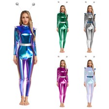 Damen Alien Overall Metallic