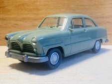 1:87 H0 Wiking 200, Ford Taunus 12 M G13 "Weltkugel-Taunus", resedagrün