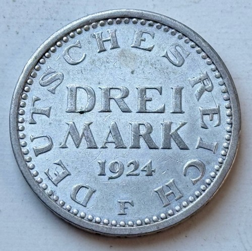 Reichsmark 1924 weimarer - reichsmark, f