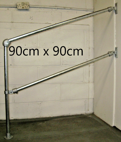 Doppelschiene variabler winkel - variabler,