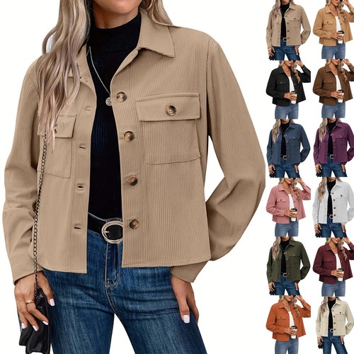 Cordjacke damen hemdjacke - damen,