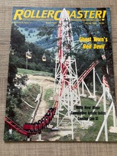 Heft alt ROLLER COASTER MAGAZINE  1989 26 Seiten - Achterbahn Freizeitpark ACE
