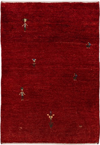 Perser gabbeh teppich rot - gabbeh,