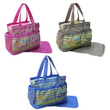 2 tlg Wickeltasche Pflegetasche Windeltasche Babytasche Reise Farbauswahl