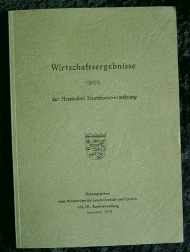 Wirtschaftsergebnisse 1969 der