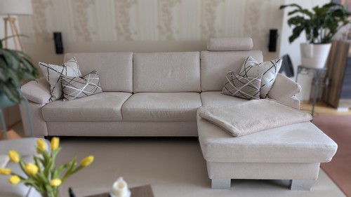 Couch mit ottomane elektrisch - couch, ottomane,