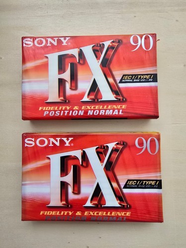 Audiokassetten sony 90 - audiokassetten,