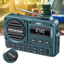 FM Radio mit Bluetooth Tragbares Digitalradio Küchenradio FM Radio mit TFT LCD