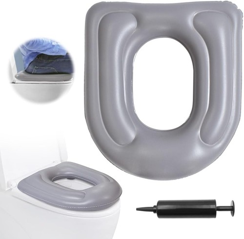 Aufblasbares toilettenkissen - aufblasbares,