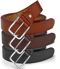 Herren 100% Echt Leder Gürtel