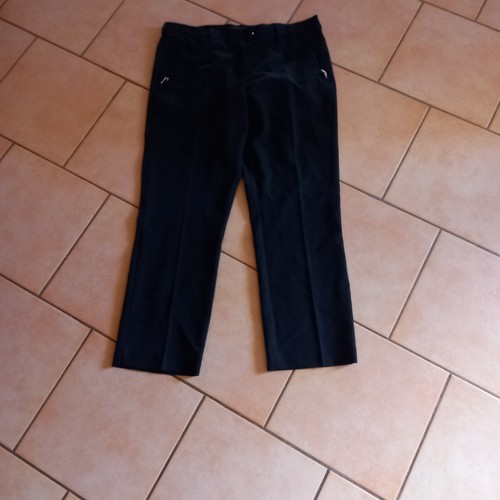 Stoffhose schwarz kurzgrösse - stoffhose,