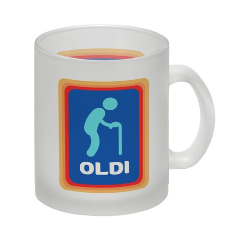 Oldi discounter glas tasse - oldi,