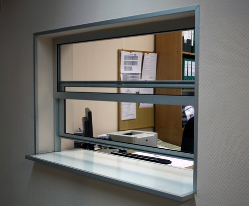 Schiebefenster aus aluminium - aus,