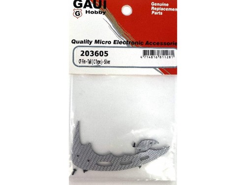 Fin tail silber - &,