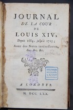 Journal de la cour de Louis