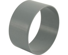  Marley Bogenverbinder für Fallrohr Kunststoff rund Fenstergrau RAL 7040 NW 105 