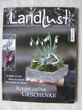 Zeitschrift Landlust Country Magazin Januar 2013 DIY Rezepte Winter Reise Garten