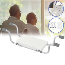 Verstellbar Duschsitz Badewannensitz Badewannenbrett Badhocker mit Griff Ablage