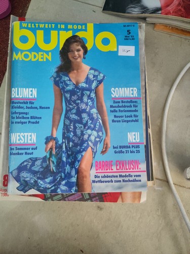 Burda mai 1993 - burda,