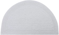 MY HOME Badematte Kapra Badvorleger Badezimmer Teppich snow weiß 50 x 80 cm