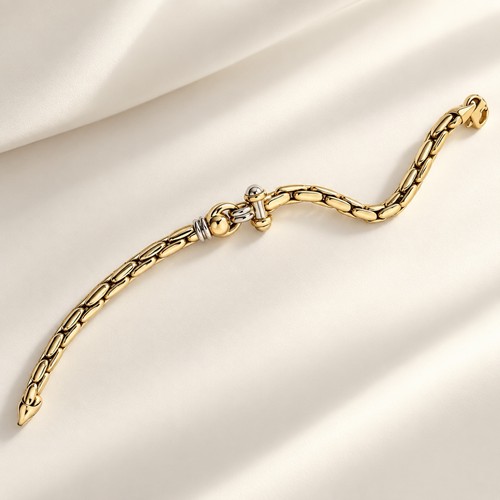 Bicolor armband gelbgold kt - armband, 18