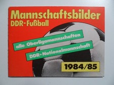 DDR Mannschaftsbilder Sonderheft 1984/85 unsigniert Dresden Aue Jena Erfurt #267