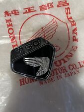 Honda CB 750 Four K0 Emblem Rechts Original Schwarz