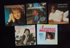 SB102: 5x Andreas Martin 7" Singles VG VG+ Sammlung Jukebox Party Schlager