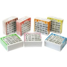 Bingo karten bingoblock - bingo,