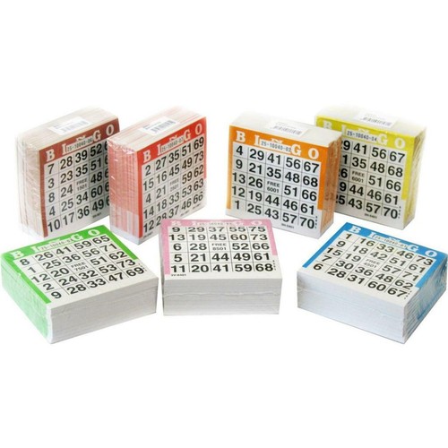 Bingo karten bingoblock - bingo,