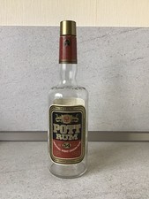 Leere Pott Rum Flasche „Original West INDIES Rum“