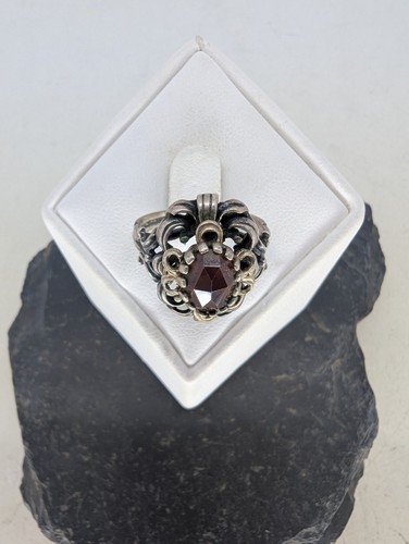 Antiker granat ring tracht - antiker,