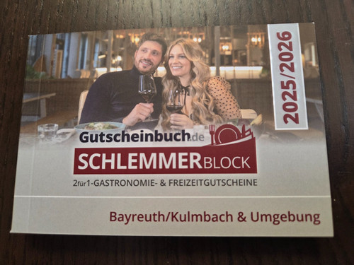Gutscheinbuch/Schlemmerblock