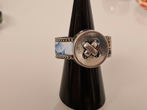 Lederring mit ringperle - lederring,