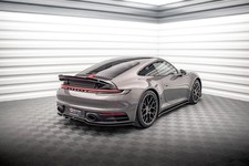 Heck Spoiler Aufsatz Abrisskante passend für Porsche 911 Carrera 4S 992 schwarz 