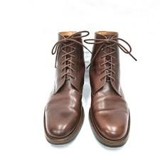 Hermes Paris Boots Braun Leder 44 Herrenschuhe Business Schuhe