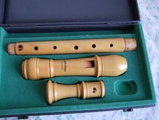 Mollenhauer Denner Alt-/ Altblockflöte, Buchsbaum, Bogenwind. Keine Gebrauchsspuren