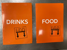 45 Stück Speisekarten