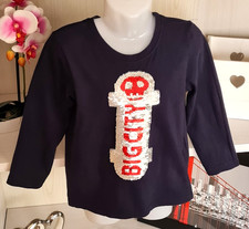 Kinder Jungen Langarmshirt Gr. 104/110 Langarm T-shirt Longsleeve