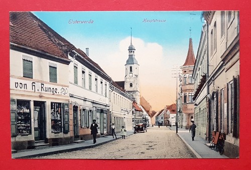 Elsterwerda 1910 blick - ak,