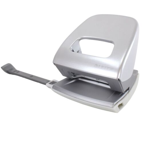 Leitz locher metallic - metallic, grau