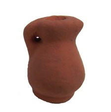 Miniatur Krug aus rotem Ton