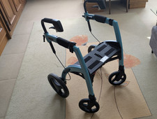 Original Rollz Motion Blue | Rollator & Rollstuhl in Einem | Zubehör | neuwertig