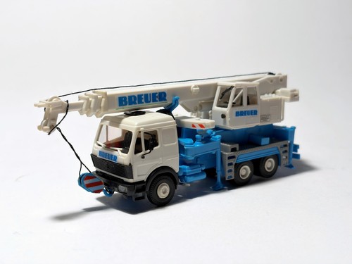 Mercedes breuer lkw autokran - mercedes,